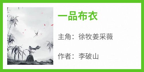 徐牧姜采薇《一品布衣》完结版小说全文免费阅读